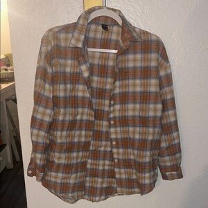 SHEIN Multicolor Plaid flannel